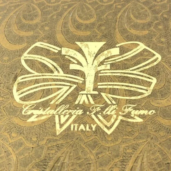 Vintage i Preziosi by C.F. Design Made In Italy Champagne Crystal Glasses - Picture 8 of 8